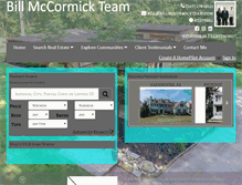 Tablet Screenshot of billmccormickteam.com